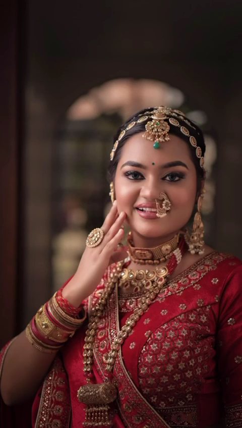 Bridal look by Khushbu Jain Makeup Studio